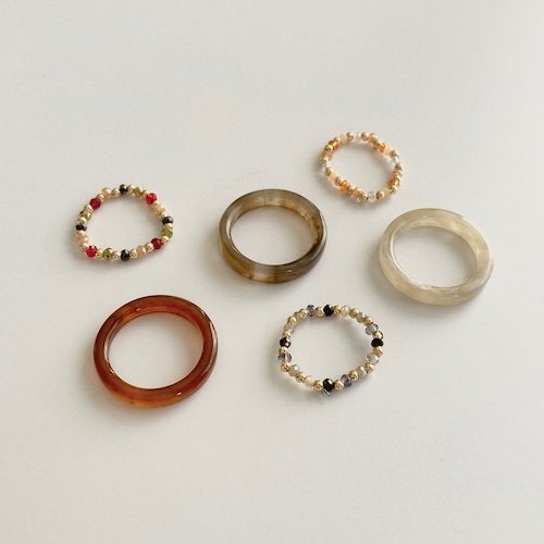 story ring set（3 colors）