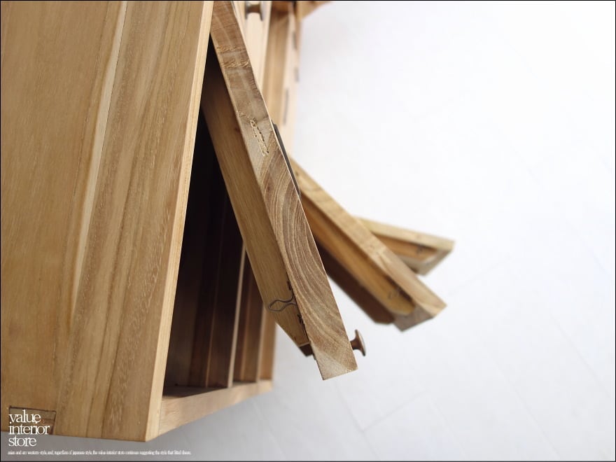 チーク無垢材 ロッカーNA 下駄箱 シュ－ズボックス 収納家具 靴箱