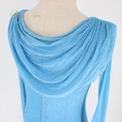 社交ダンス 衣装 スタンダード ドレス ワンピース パーティドレス レディース 水色 prima boutique プリマブティック ブルー系 長袖 ライトブルー 二重スカート ボリューム 優雅 伸縮性 丈約112cm 肩幅約38cm 身幅約41cm ウエスト約34cm ポリエステル 体型カバー おしゃれ 清楚 結婚式 友人の結婚式 ダンス大会 発表会 旅行 さらさら レディースファッション お出かけ用