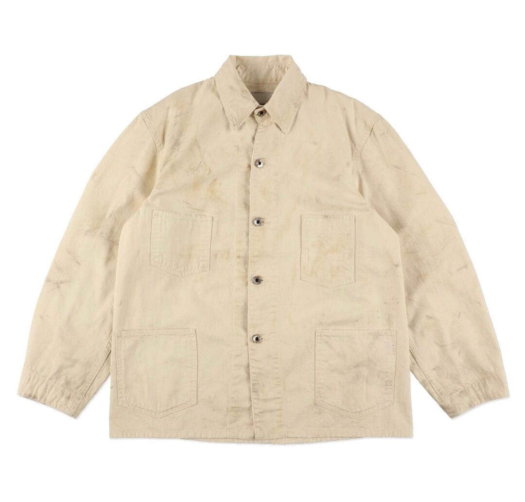 BOWWOW BEATLE MANIA SATIN SPORTS JACKET BROWN×BEIGE | BASE LINE