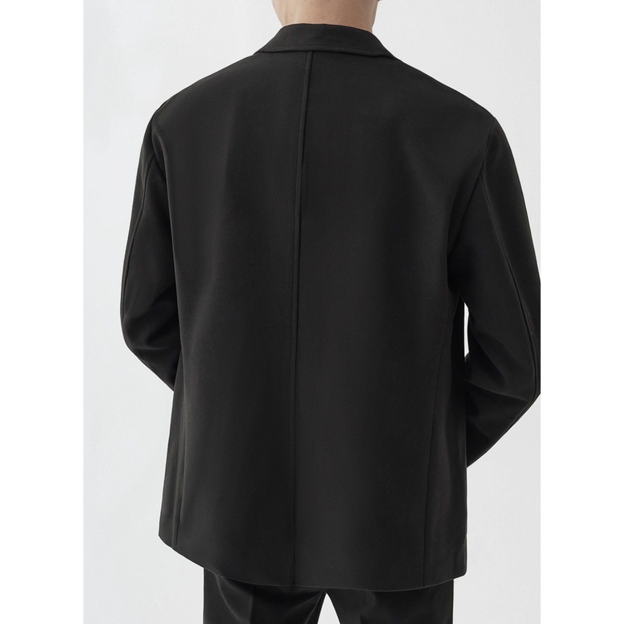 ボタンフロント シングルジャケット＆パンツ セットアップ af0380