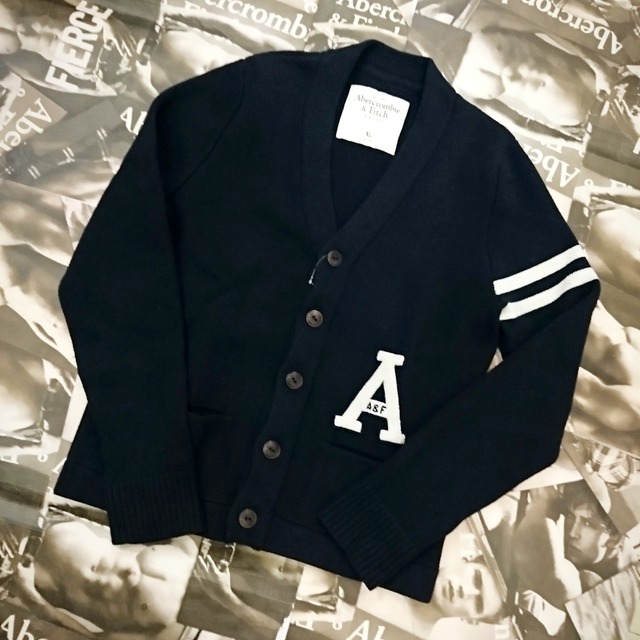 Abercrombie&Fitch  メンズカーディガンXLサイズ