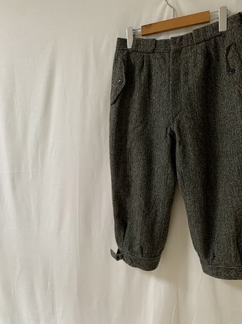 1970~80's Woven Pattern Heavy Wool Knickers
