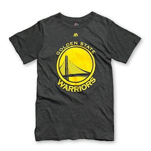 Golden State Warriors Printed T-Shirt. Majestic