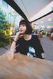 【ドラムジョシ#2】BASS JOSHI TEE Black＆White