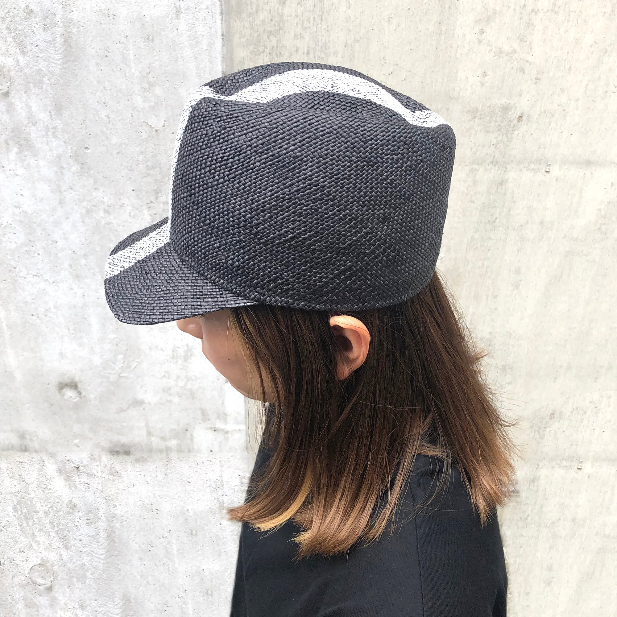 Bao HEKOMI CAP × LINE ブラック バオ キャップ 帽子 CAP | gohat