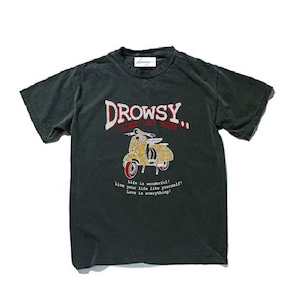 drowsy.. BIKE FRONT TEE / 23SS / WB