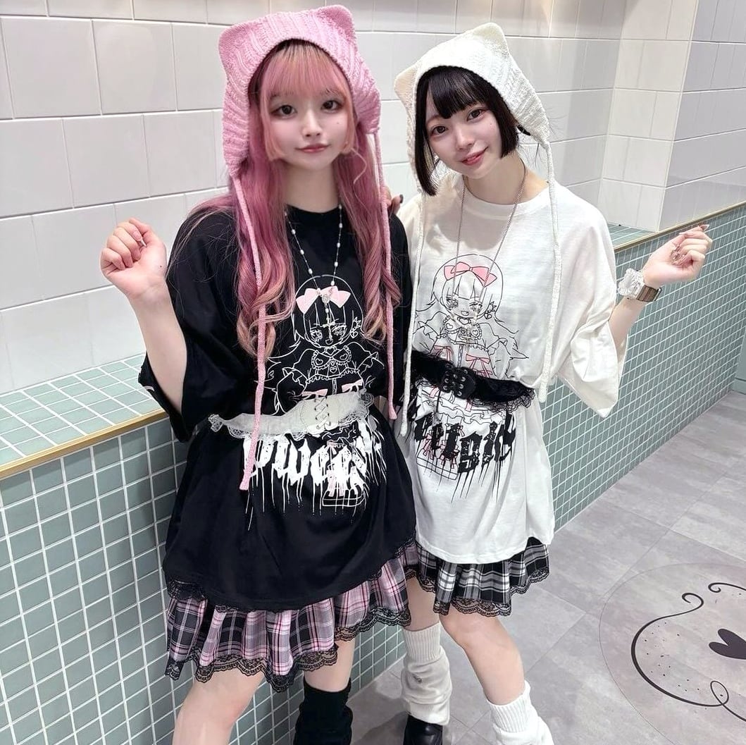 リボンGIRL BIG Tシャツ | VOLCAN&APHRODITE 公式通販