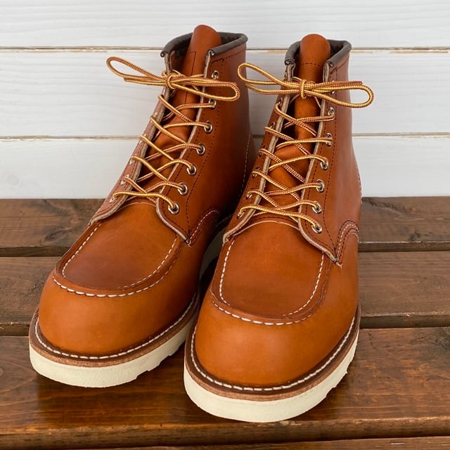 「犬刻印」「ソール新品」レッドウィングredwing875