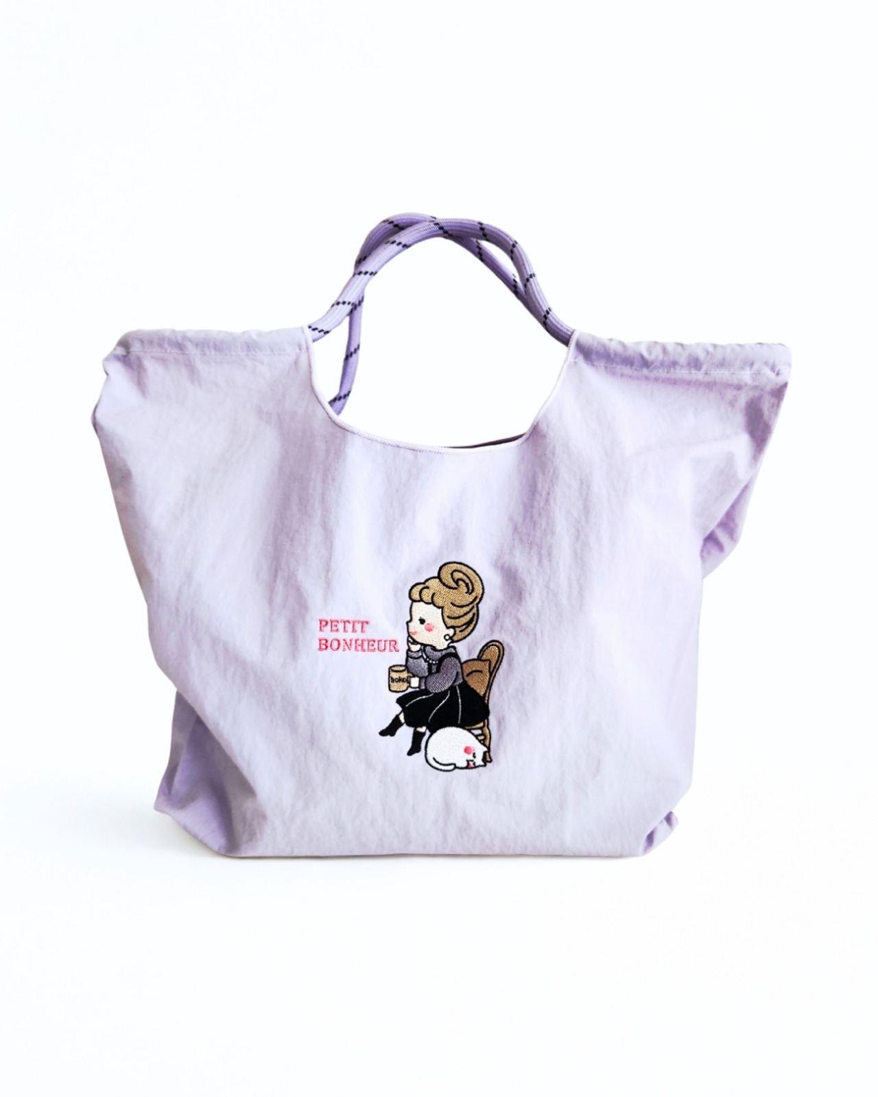 【11/30まで】Sweet_刺繍エアリー トートバッグ - 1