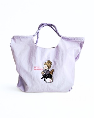 【11/30まで】Sweet_刺繍エアリー トートバッグ