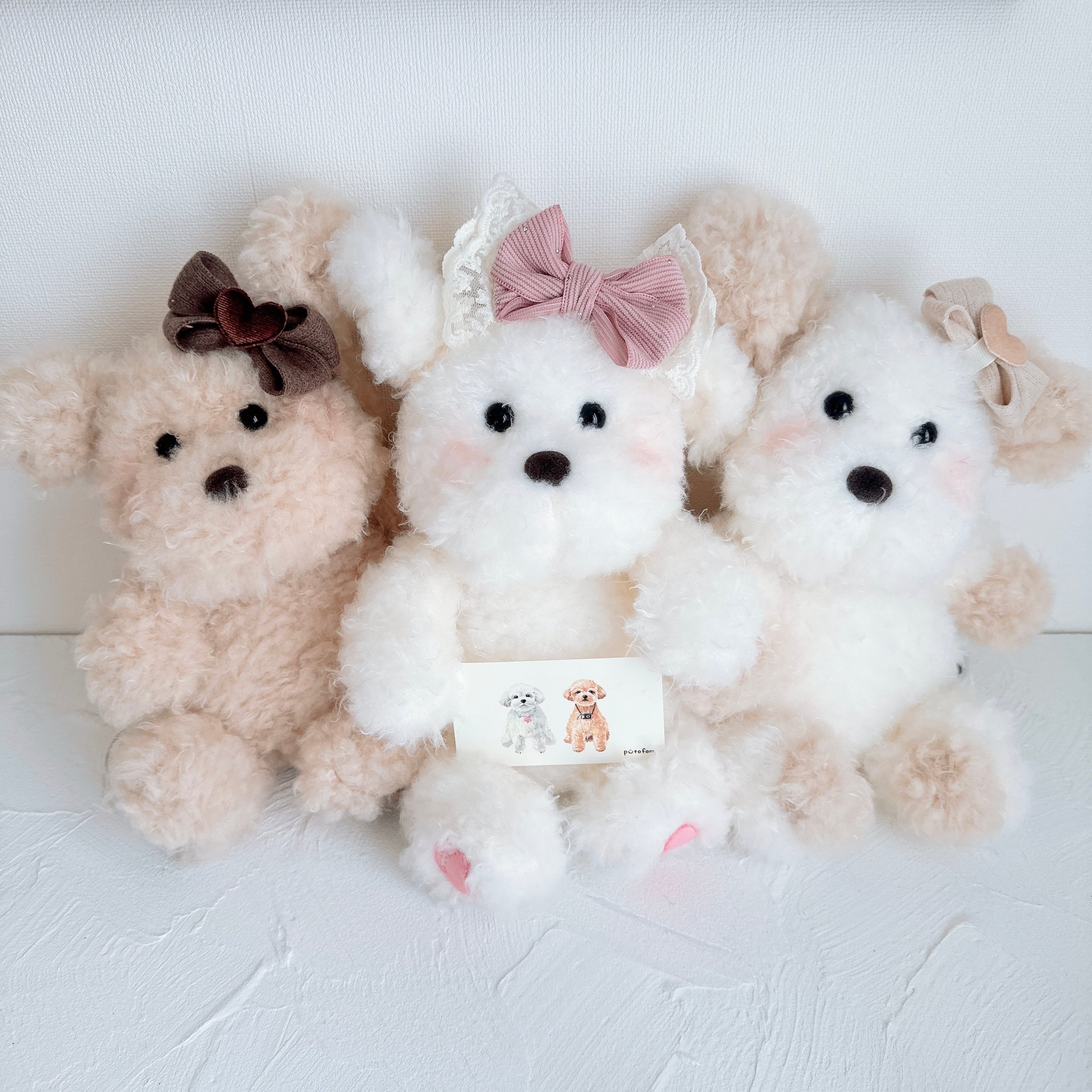 レースくすみピンクリボンヘアバンド（後ろ支え付き）