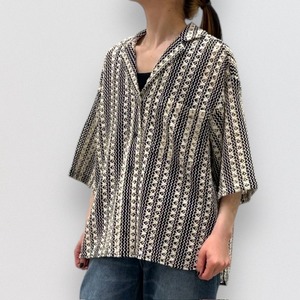 cafune half sleeve lace shirts