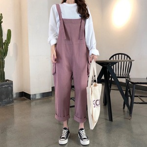 サロペットパンツ レディース 送料無料 オールインワン サロペット ジャンプスーツ ポケット付きゆるシルエットオーバーオール セットアップ 袖なし ワイド オーバーサイズ 大人可愛い レトロ 大人女子 こなれ感 ラフ マニッシュ スポーティー キュート ガーリー ルーズ 抜け感 ゆったり 黒 ブラック ニュアンスカラー 重ね着 楽ちん 体型カバー インスタ映え 春夏 秋冬 大人 かわいい おしゃれ 普段使い デイリー お呼ばれ お出かけ デート オフィス 通勤 通学 旅行