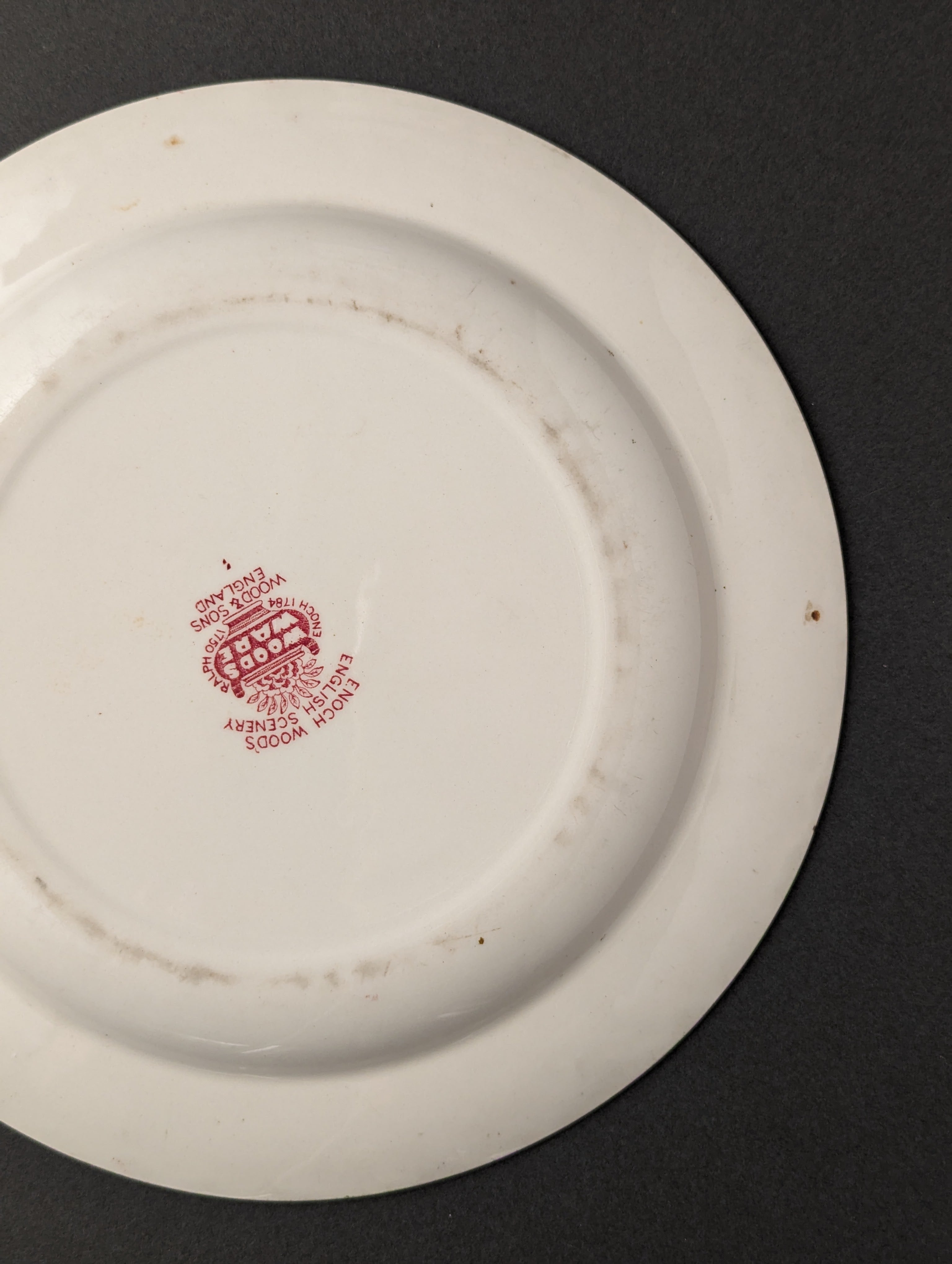 プレート アンティークプレート WOOD&SONS社 イギリスアンティーク