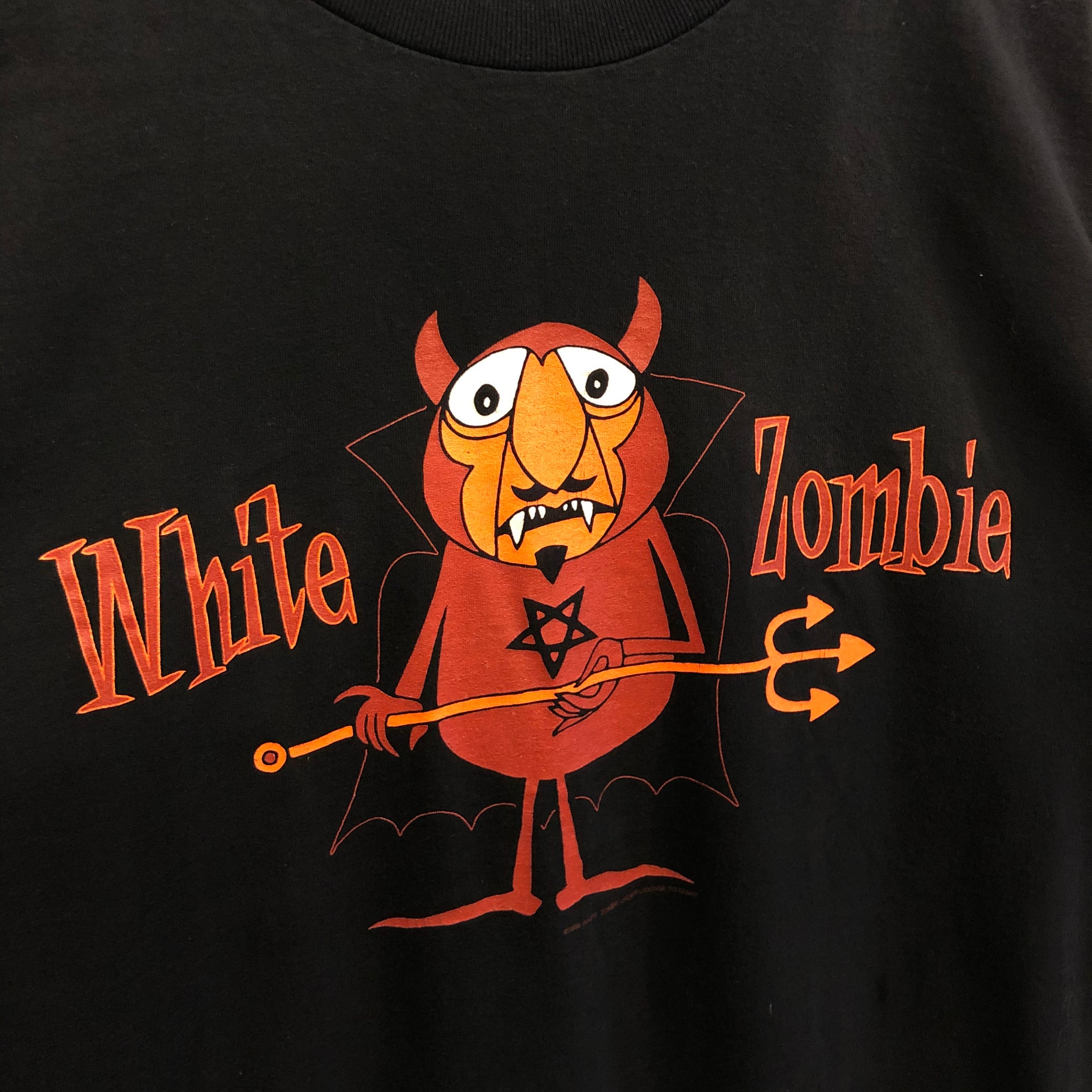 90s White zombie Tシャツ