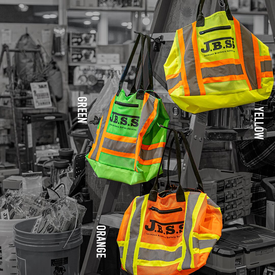 J.B.S.S／Hi-Vis REFLECTOR HARD HAT BAG | WHATNOT HARDWEAR STORE