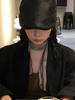 【即納商品】cleo stripe scarf