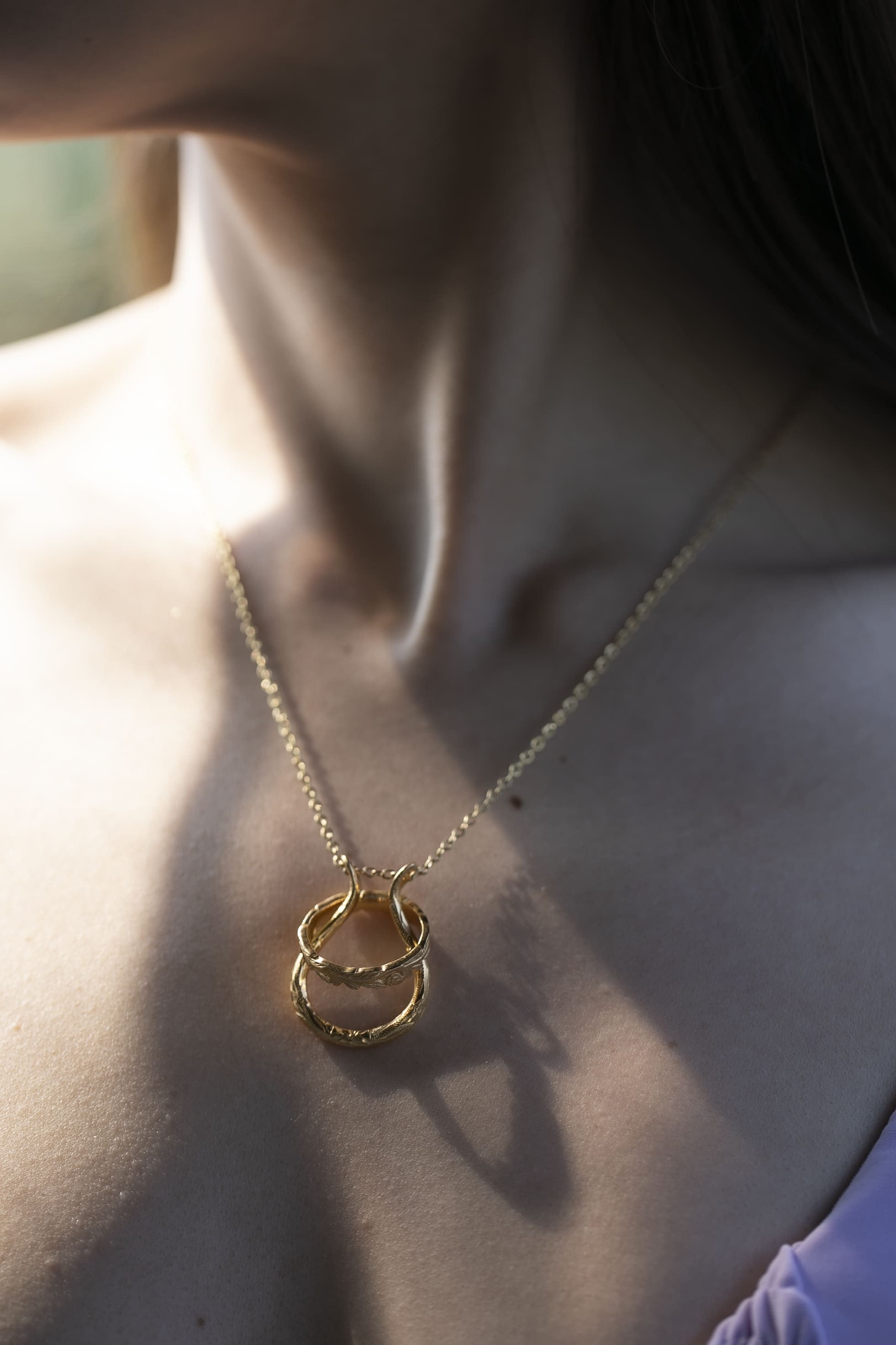 IRIEBEACH シルバーリングペンダントネックレス c47d43ddc23197e3519b86cc00fe67