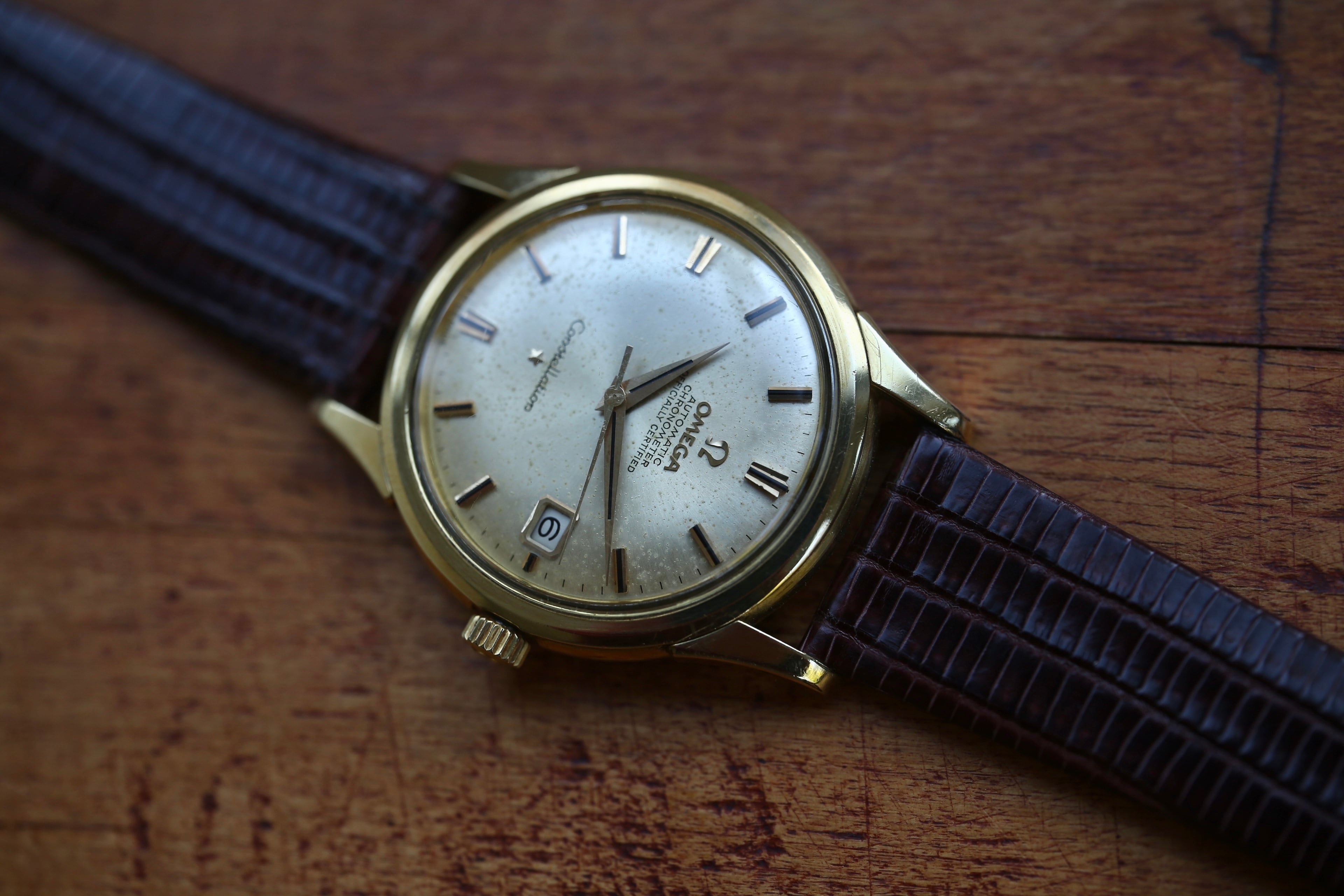 OMEGA】1963年製 オメガ コンスレーション デイト ”ビッグケース