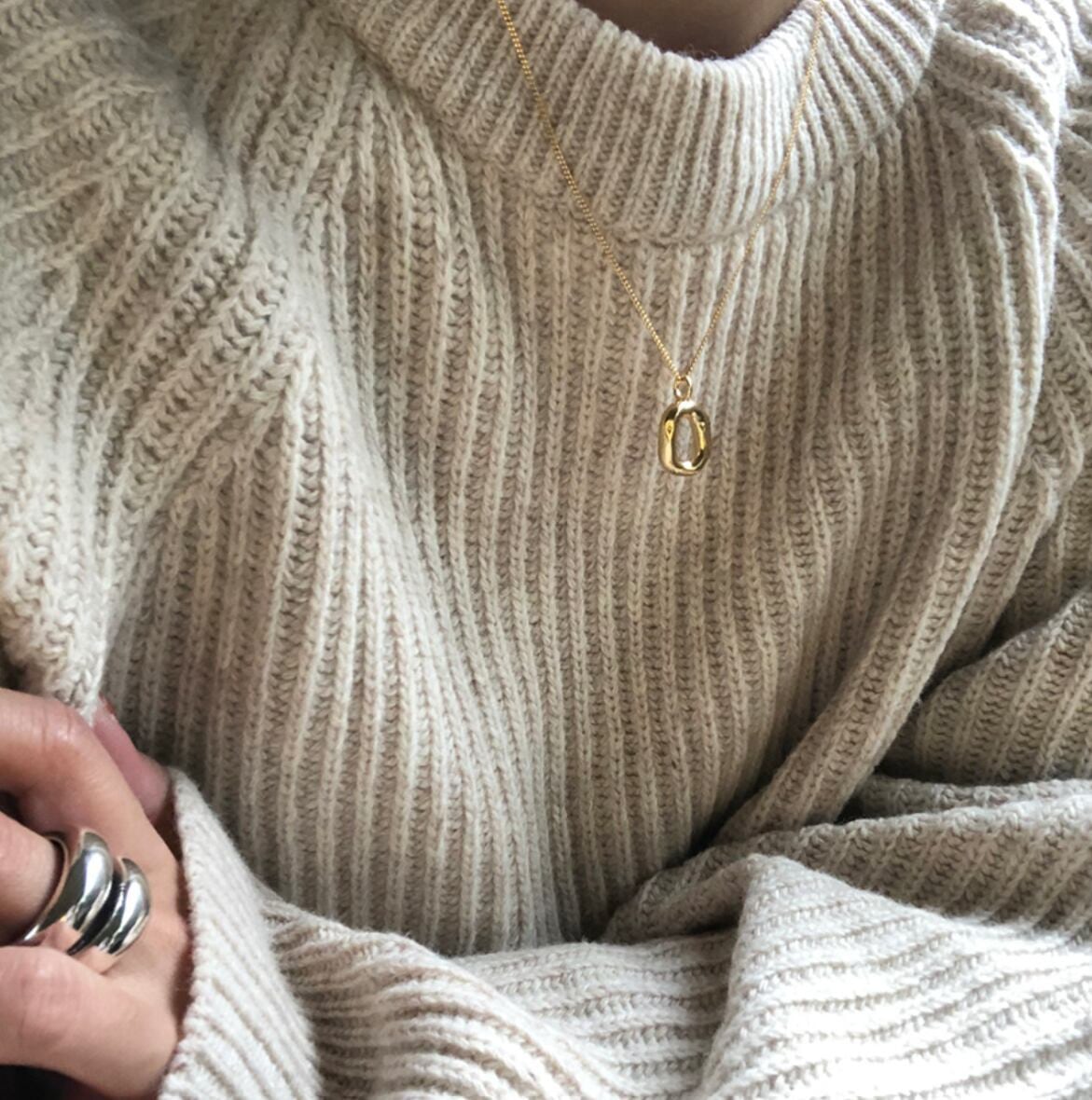 SV925deformsquarenecklace