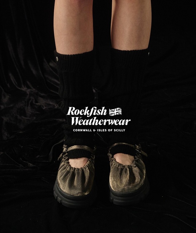★コウ様のプレゼント！！【RockfishWeatherwear】FLATFORM SCRUNCH MARYJANE - NICKEL