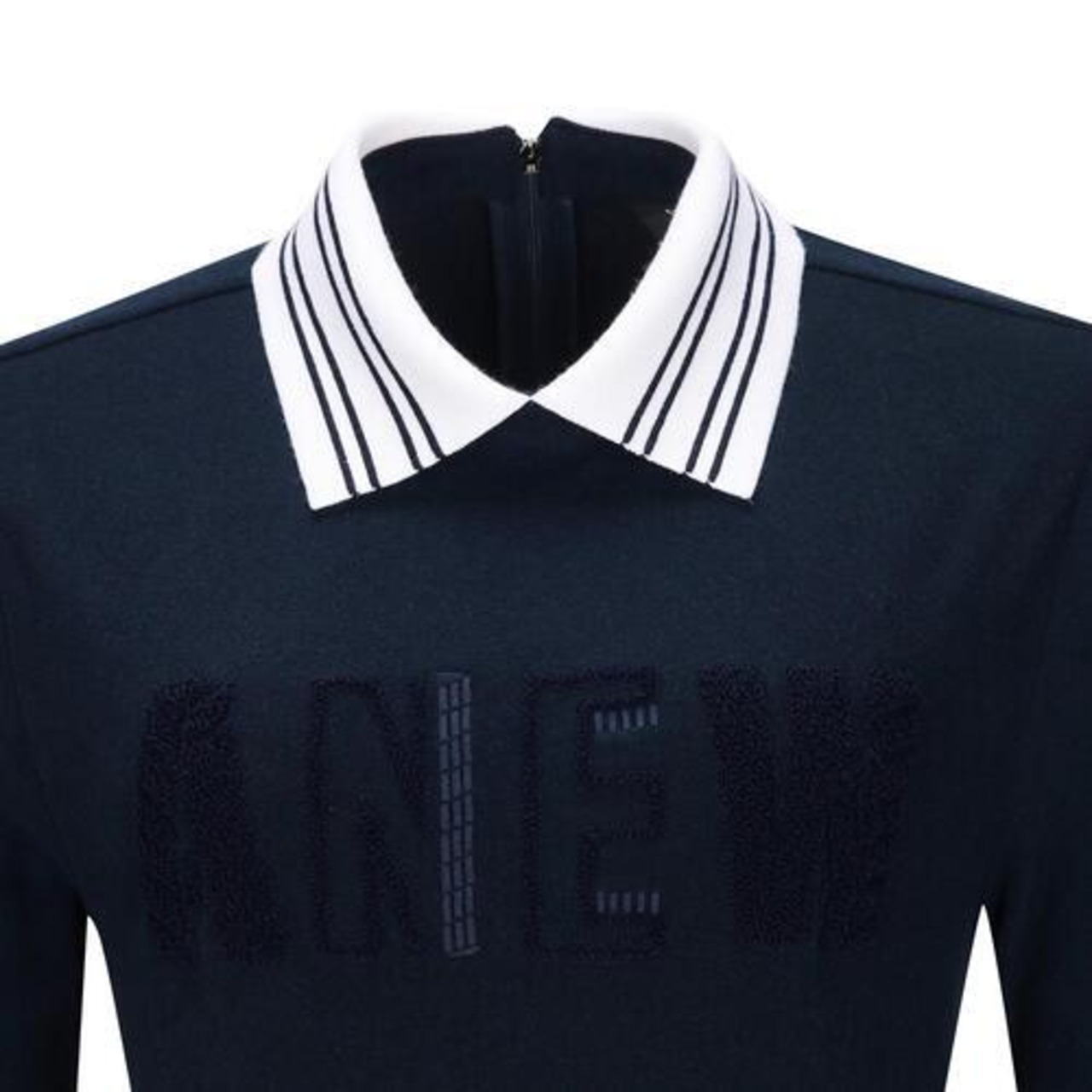 W BOUCLE EMBO LOGO L/TS