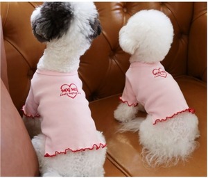 予約  【pecoramou select】  Love Me T-Shirt（Pink）