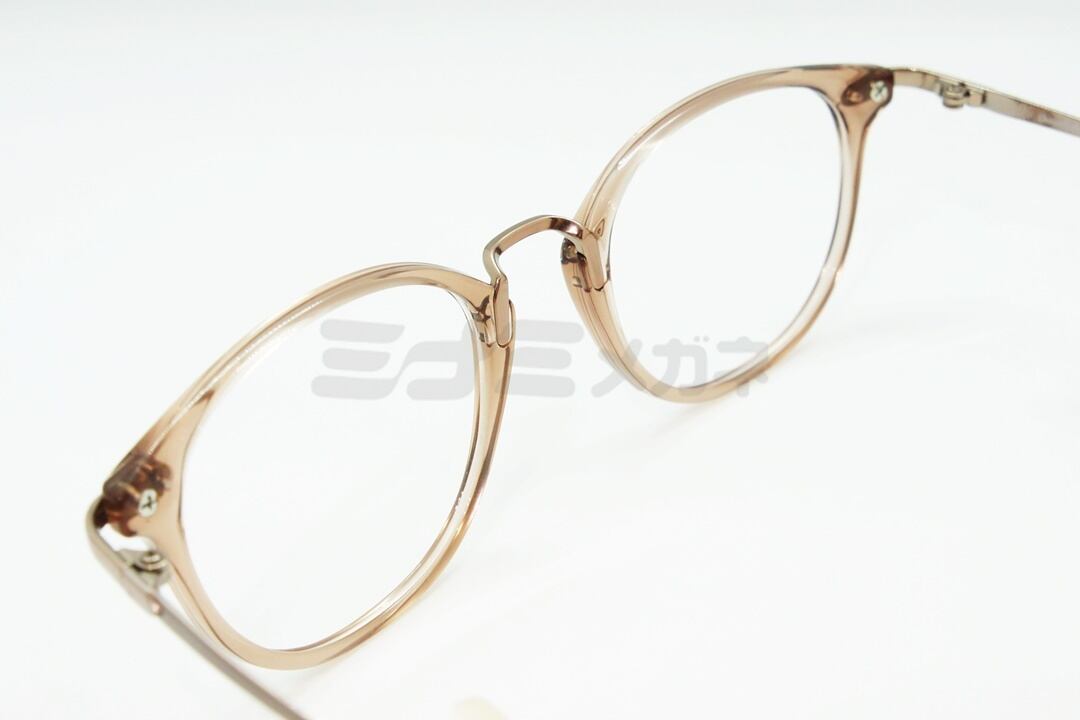 ちょこシー メガネ FG24515 BE メガネ 鼻に跡が付かない 鼻あてなし 鼻