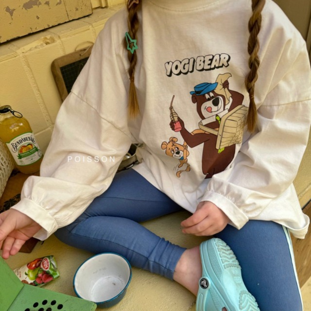 ★即納★コミックスT blue size/M(100) white size/L(110)【poisson】