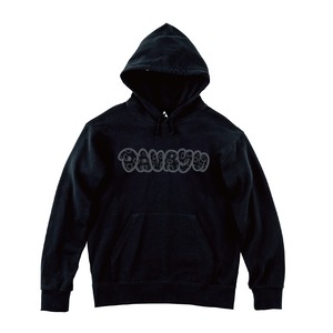 davryu leopard BBB HOODIE [ブラック]