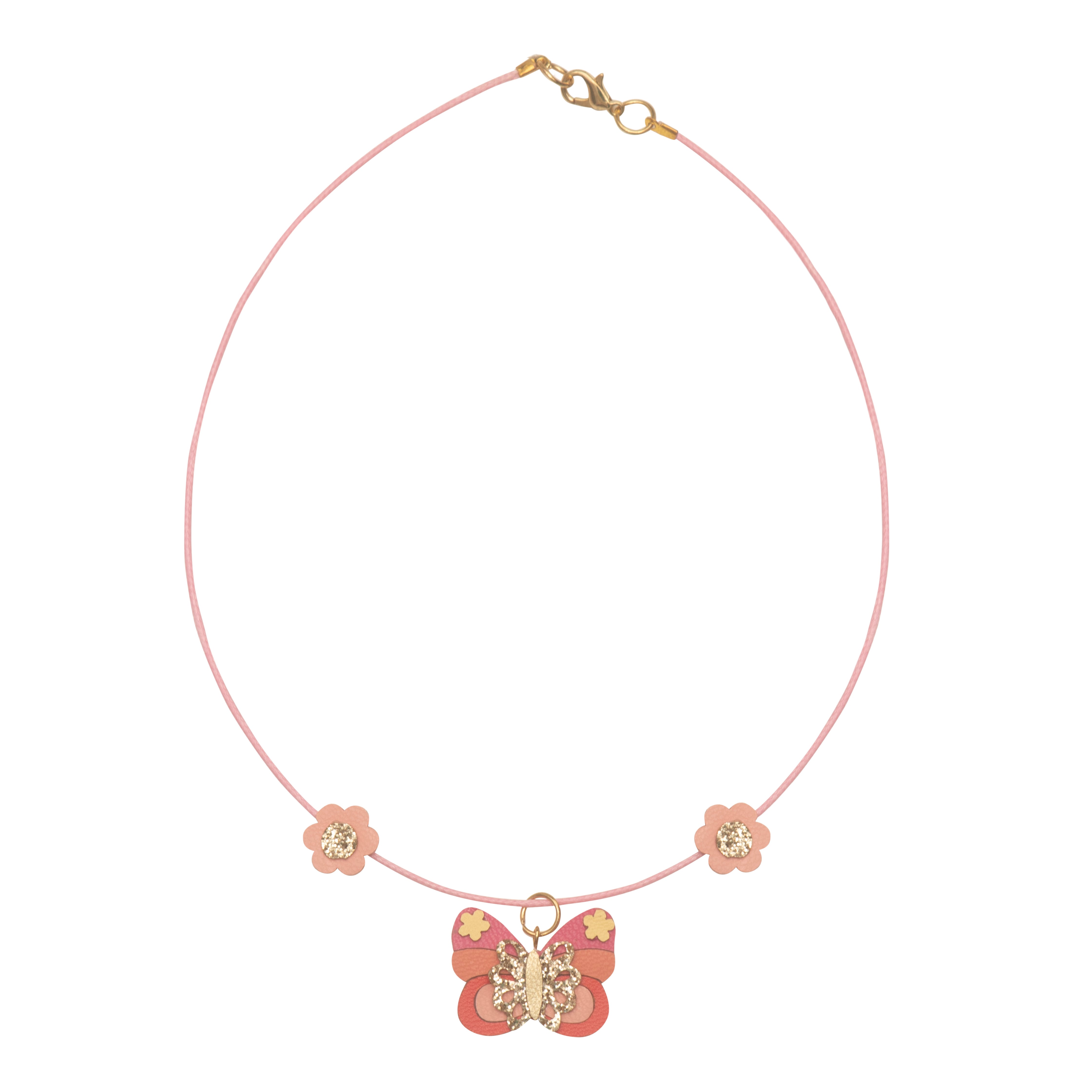 Y236M-Bella Butterfly Necklace-MULTI