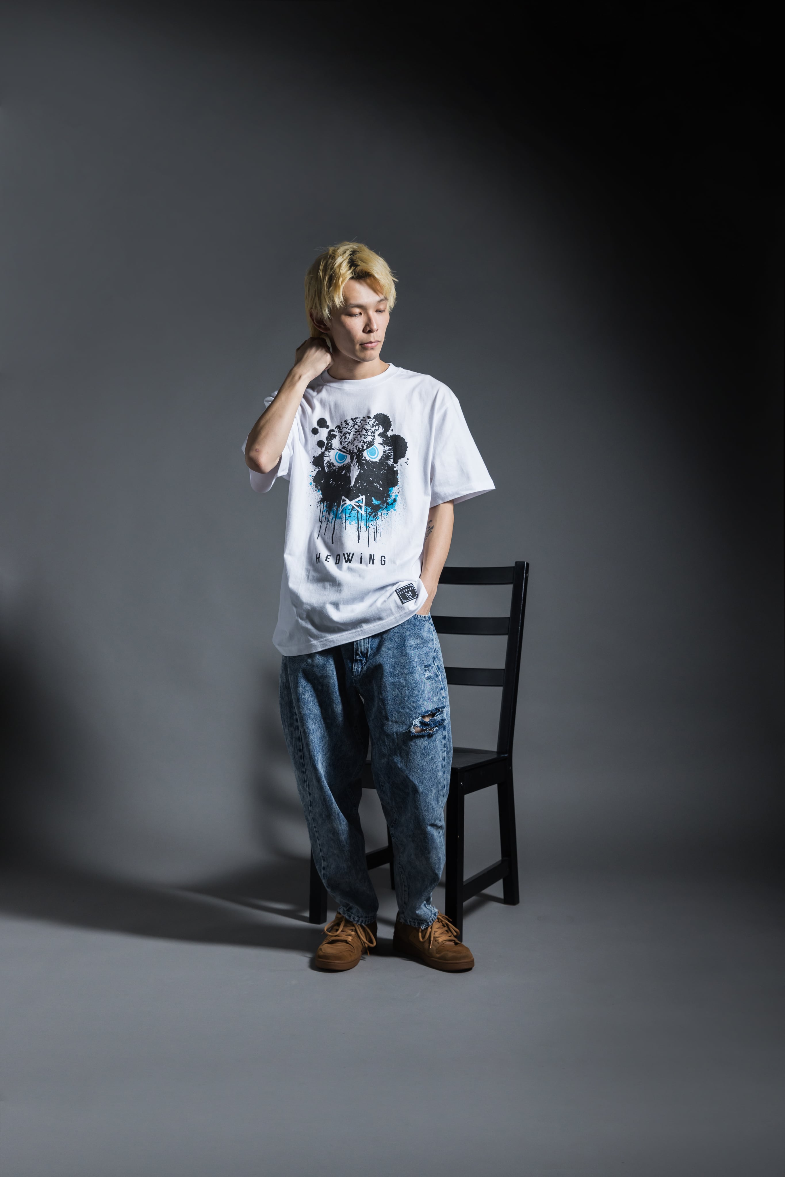 復刻 : Owl T-shirt / White | HEDWiNG