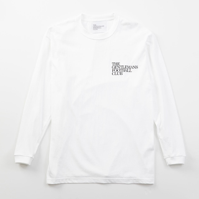 TGFC Logo Premium Long Tee Shirt - White