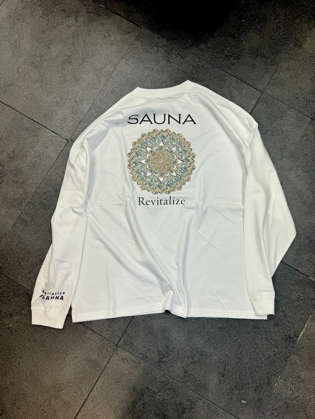 マンダラ模様　ロングTシャツ|RevitalizeSAUNA