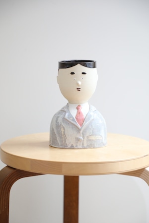 【人シリーズ/タカシ】陶芸作家 山中 正大 陶器鉢