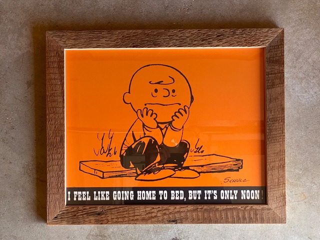 60s PEANUTS DATE BOOK POSTER FRAMING【17】
