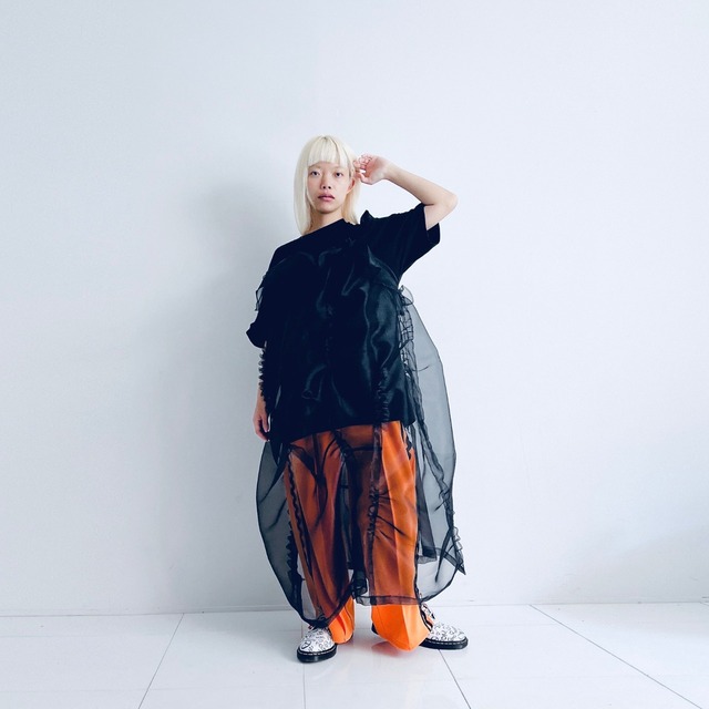 SIDE LINE SLIT PANTS / F2