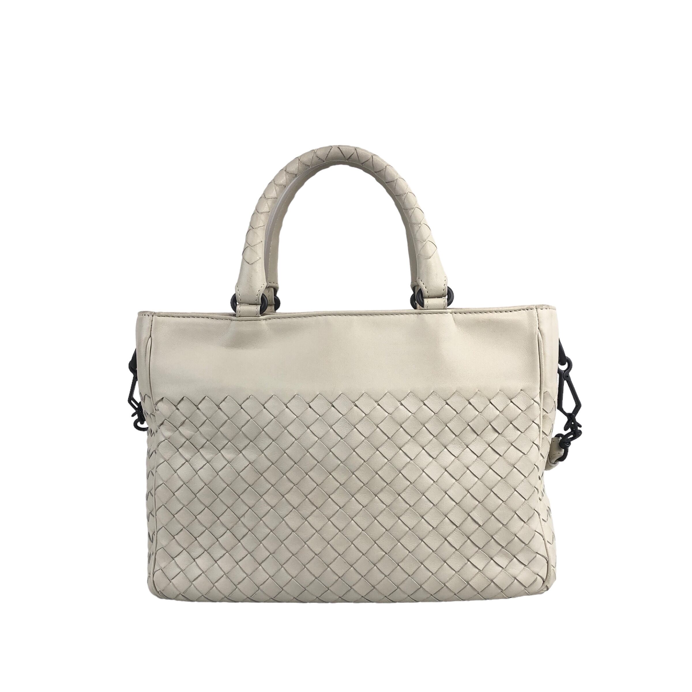 BOTTEGAVENETA ボッテガヴェネタ 2WAY ハンド マキシイントレチャート レザー ショルダーバッグ ベージュ レディース BOTTEGA VENETA（ボッテガ・ヴェネタ） ショルダーバッグ 667298 VCQ71
