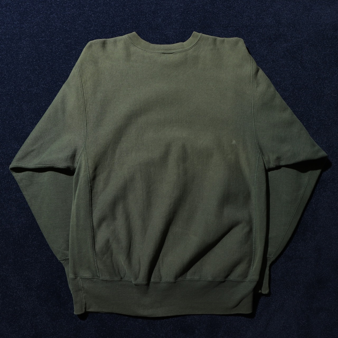 美品 XL 目無し ハンターグリーン 緑 90s USA リバースウィーブ チャンピオン スウェット Reverse weave champion