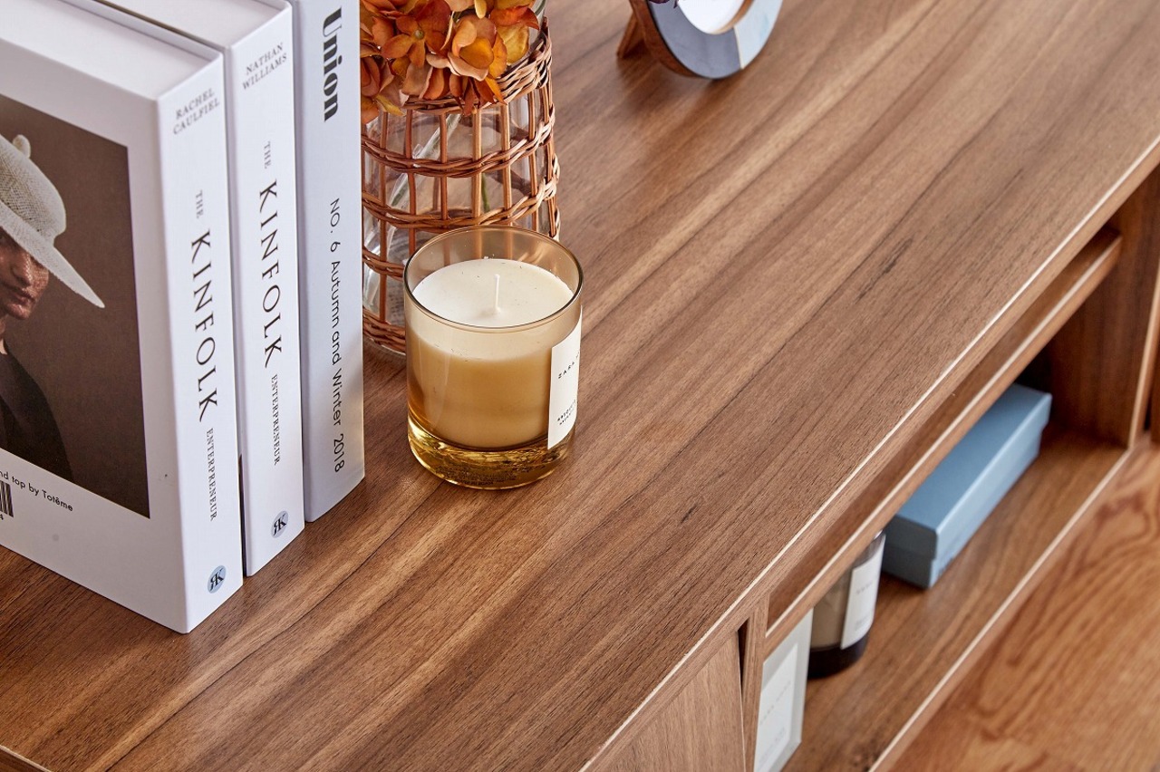 【幅110cm】 Tonny フラップ扉テレビ台