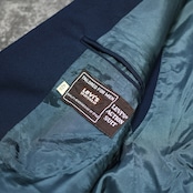 80's LEVI’S action suit tailored jacket navy