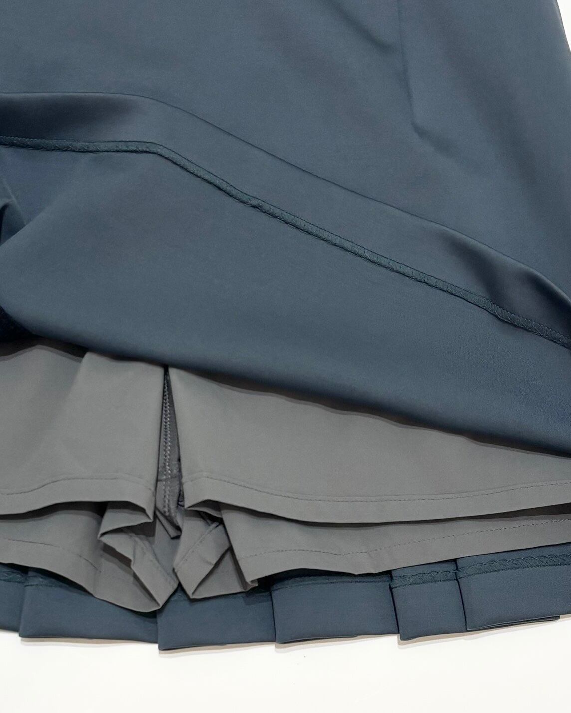 TFW49】《WOMEN'S》MULTI PURPOSE WRAP PLEATED SKIRT (BLACK) | Sandy