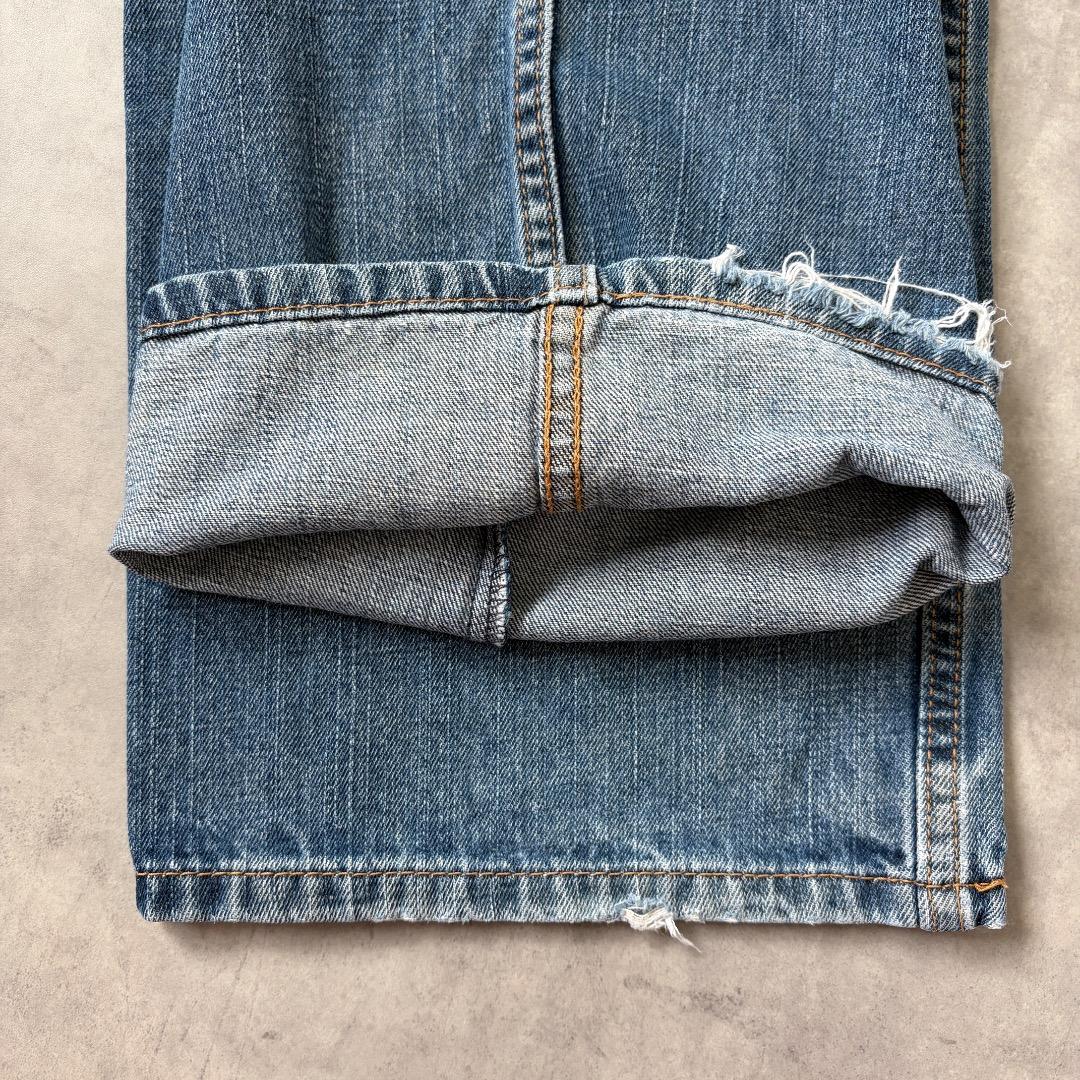リーバイス569 Levis W34 ブルーデニム 青 古着 ヒゲ 20465 | fuufu