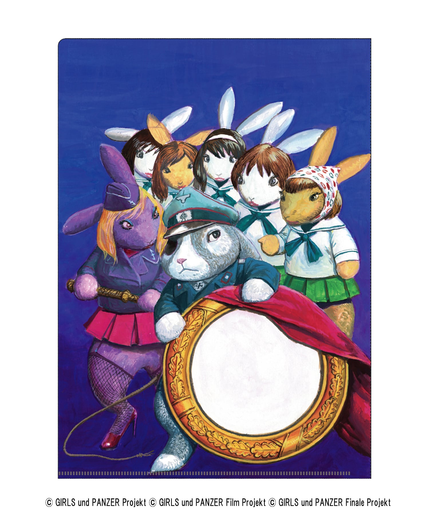 NEW】うさっこクリアファイル5枚組 | 小林源文原画展公式