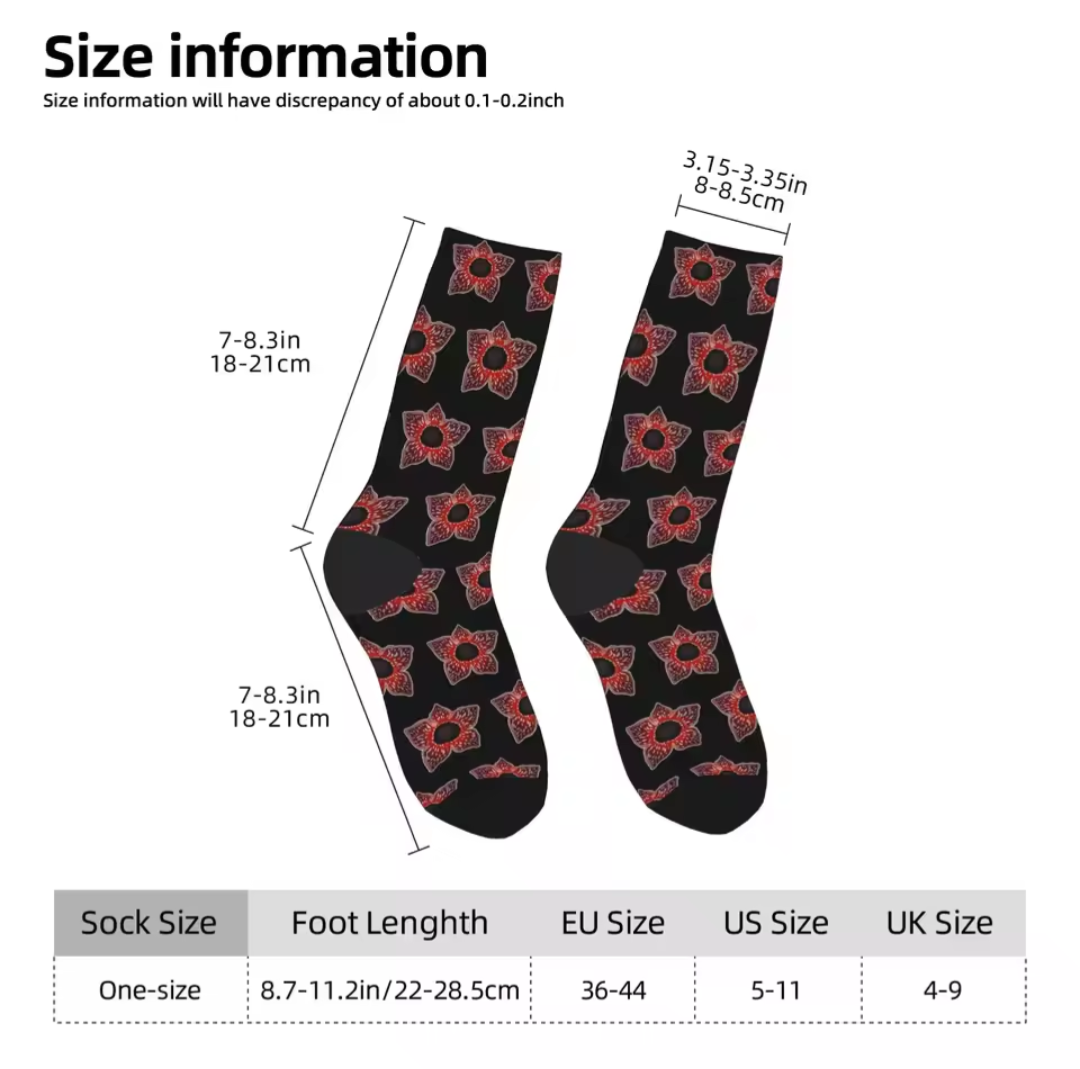 【 crew socks / クルーソックス 】 『 Stranger Things / ストレンジャーシングス 』  靴下 / ソックス〚アメリカン雑貨 アメトイ〛