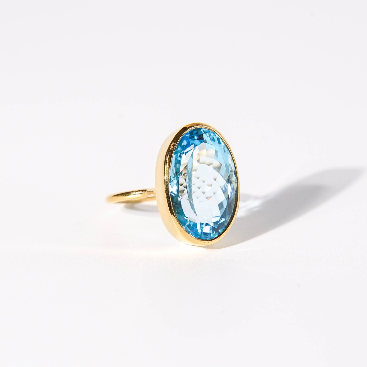 【10号】ブルートパーズ リング（グラン）