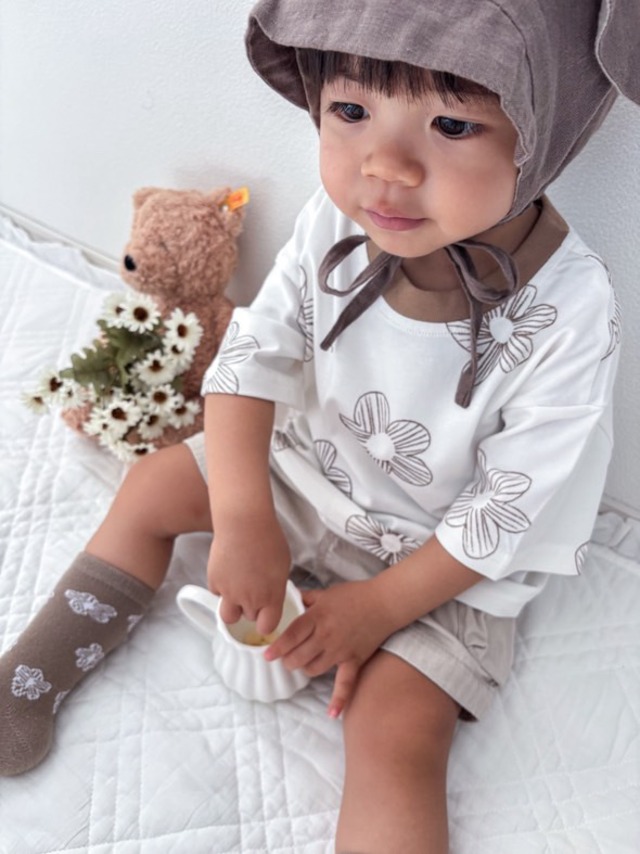 【即納】BELLE & SUN  Tシャツ | Cacao Flower