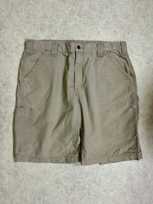 Carhartt ベージュ カーゴショートパンツ