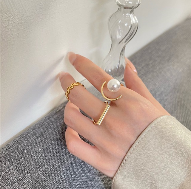 デザイン３Pリングセット